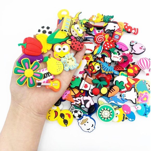 200 Shoe Charms for Croc & Bracelet & shoe Wristband, Party, bracelet an… - Picture 2 of 7